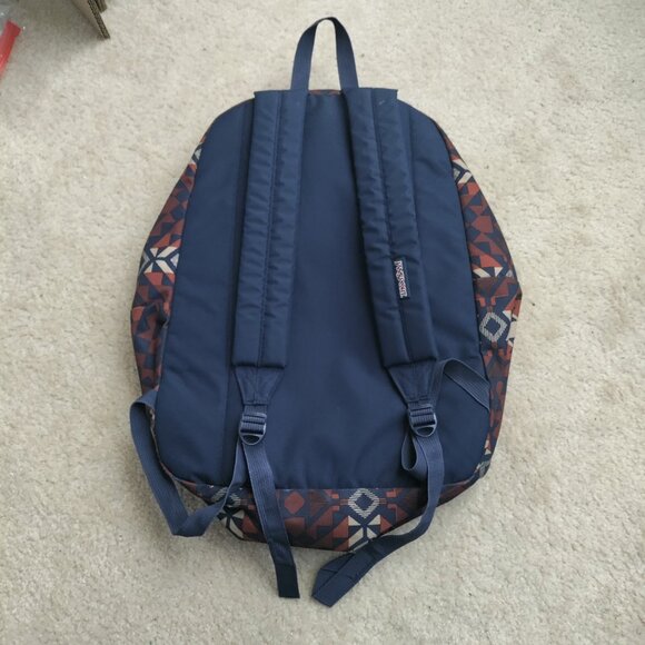 JanSport JS00T50F Digibreak Backpack Aztec Southwest VGUC - Picture 2 of 8